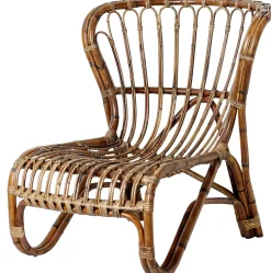 Sillones<CASA Gomar Silla Lounge Natural