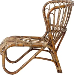 Sillones<CASA Gomar Silla Lounge Natural