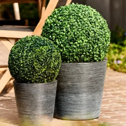 Plantas Artificiales<CASA Green Bola De Boj Artificial Verde