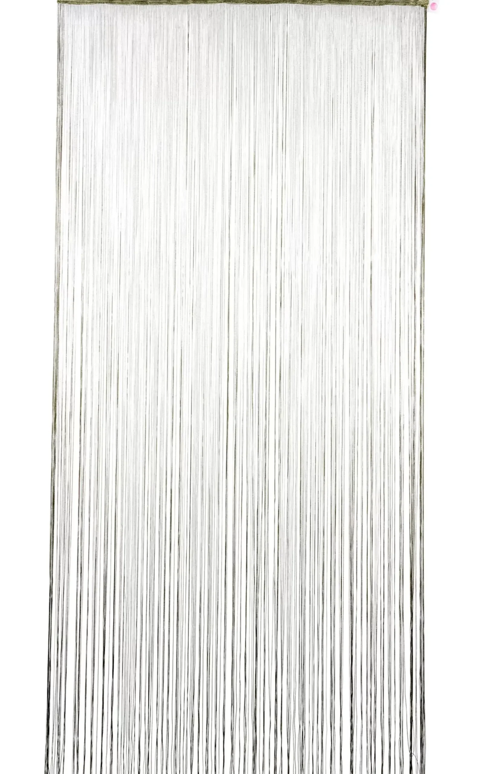 Cortinas<CASA Green Cortina De Flecos Verde