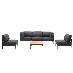 Conjuntos Lounge<CASA Hanna Lounge Butaca Negro