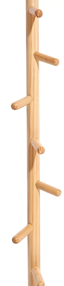 Percheros<CASA Holda Perchero De Pared 7 Ganchos Natural