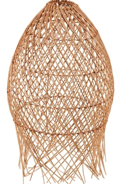 Lamparas Colgantes<CASA Ibaza Pantalla Natural