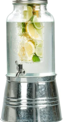 Dispensadores Bebidas<CASA Ice Bidon Con Grifo Transparente