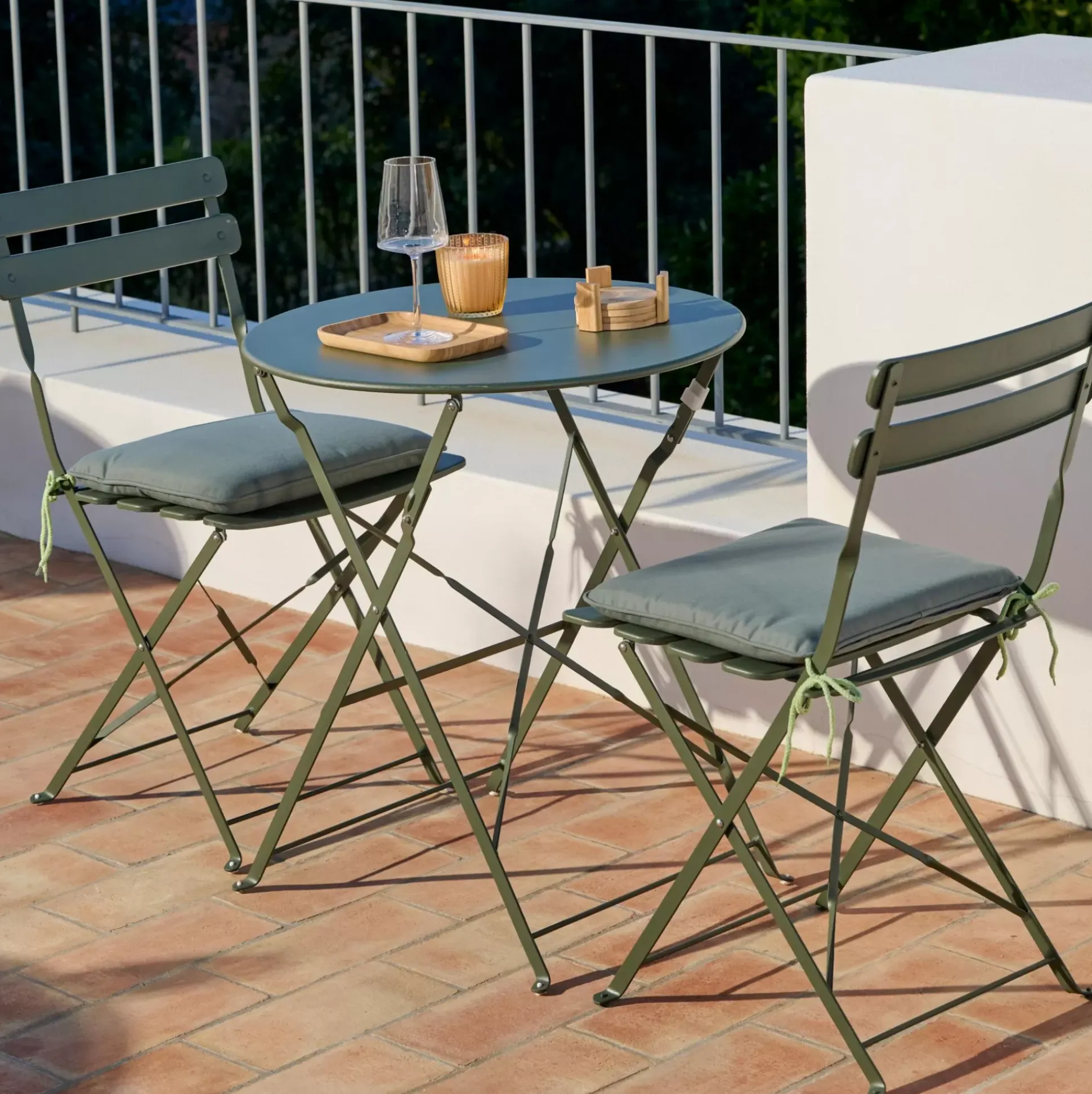 Sillas De Jardín<CASA Imperial Silla Caqui