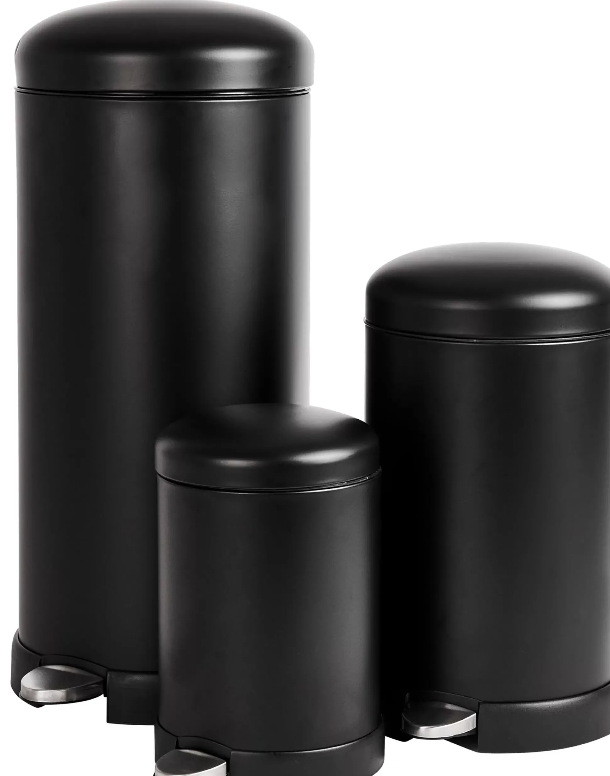 Cubos De Basura<CASA Industria Cubo De Pedal 12 L Negro