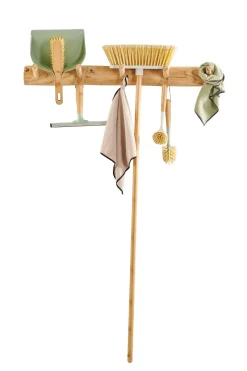 Limpiar<CASA Jasmin Escoba Gris, Natural