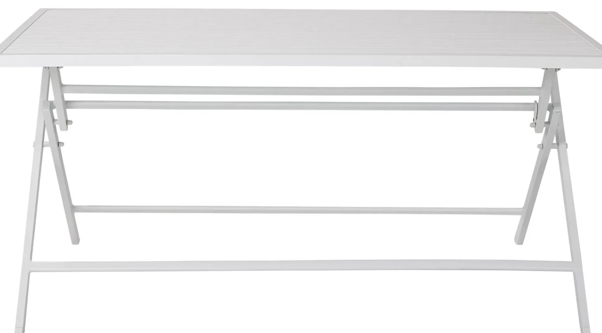 Mesas De Jardín<CASA Jesse Mesa Plegable Blanco