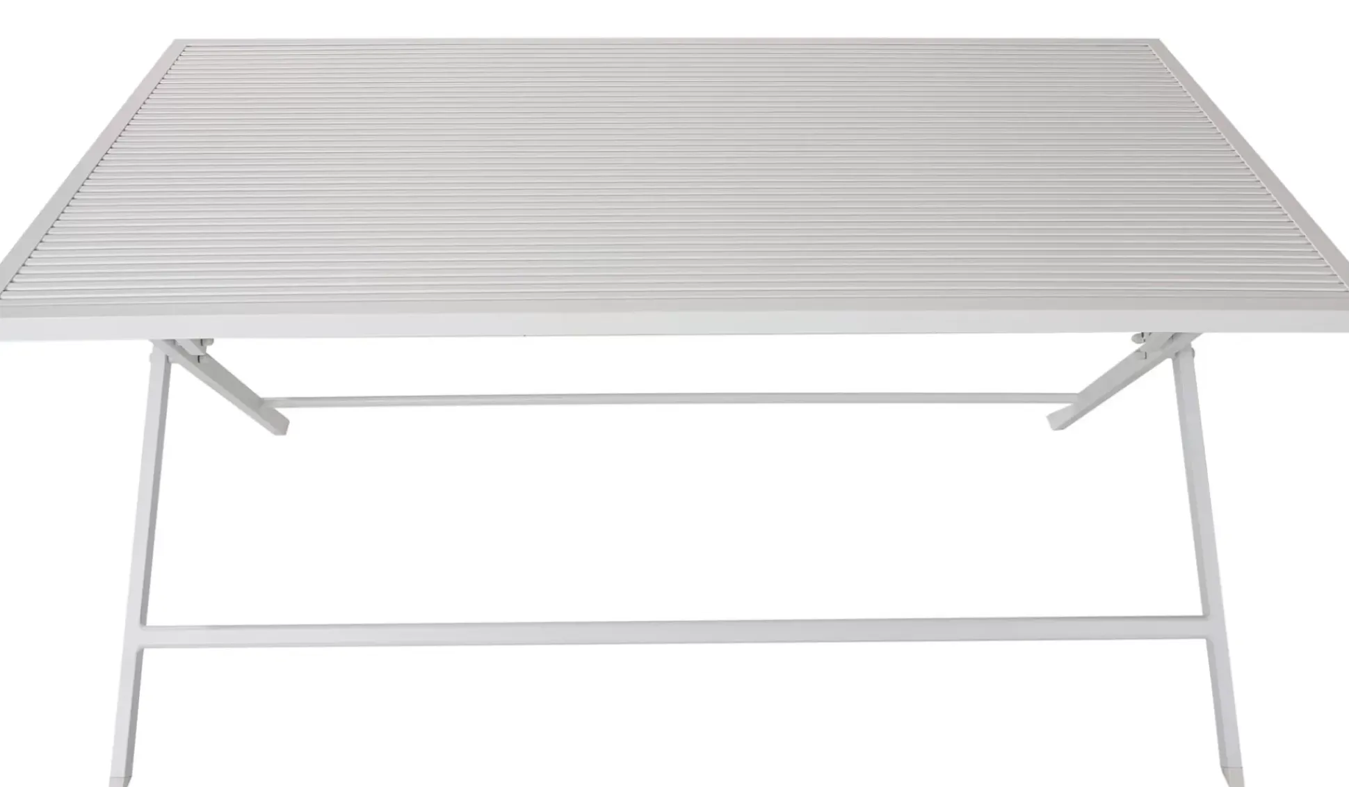 Mesas De Jardín<CASA Jesse Mesa Plegable Blanco