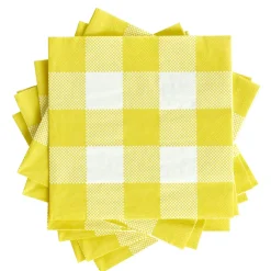 Servilletas<CASA Karo Paquete De 20 Servilletas Amarillo