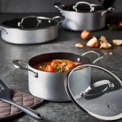 Sartenes<CASA Kastrol Cazo Plateado