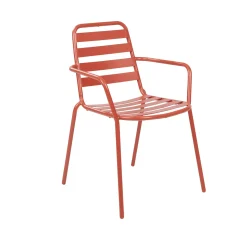 Sillas De Jardín<CASA Liva Terracota