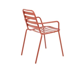 Sillas De Jardín<CASA Liva Terracota