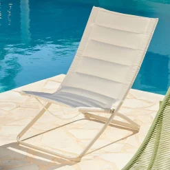 Hamacas De Playa<CASA Liza Silla Plegable Beis