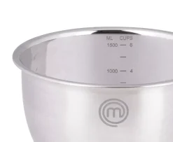 Instrumentos De Cocina<CASA Masterchef Tazon Para Mezclar Plateado