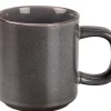 Tacitas<CASA Mineral Graphite Taza Con Asa Gris