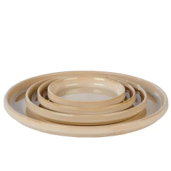 Platos<CASA Mineral Sand Plato Beis