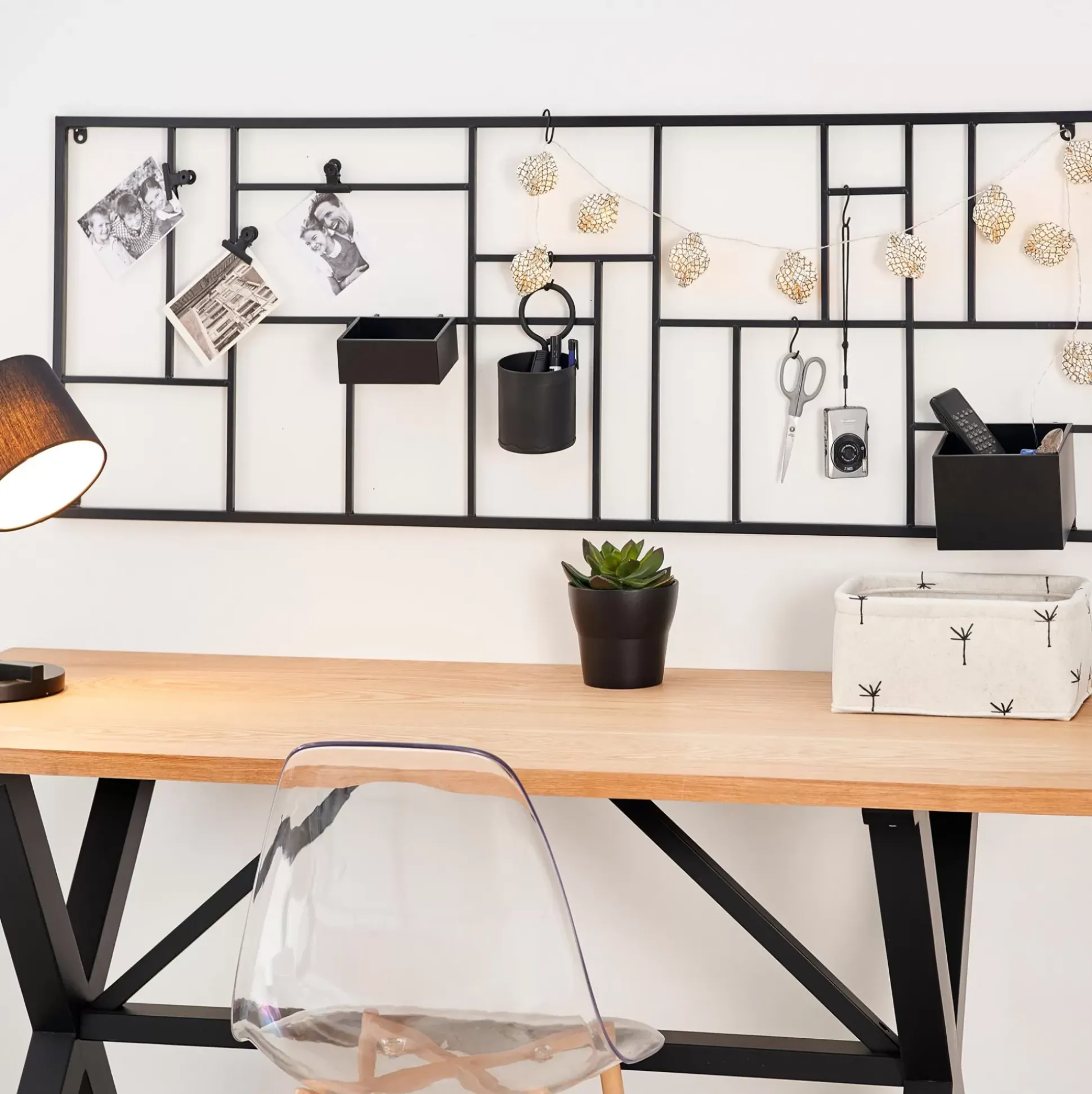 Estanterías<CASA Modular Estanteria De Pared Negro