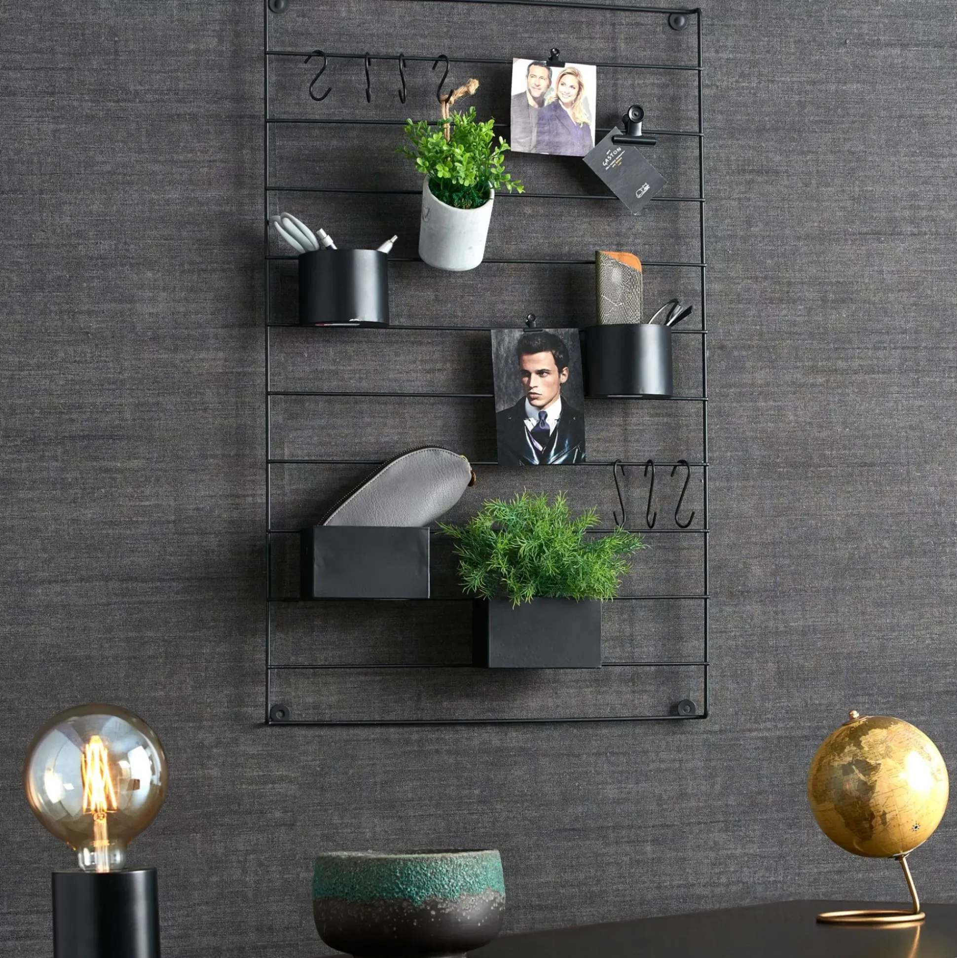 Estanterías<CASA Modular Estanteria Negro