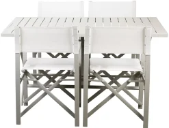 Mesas De Jardín<CASA Monaco Mesa Plegable Gris