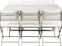 Mesas De Jardín<CASA Monaco Mesa Plegable Gris