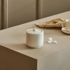 Accesorios De Té<CASA Moon Azucarero Con Tapa Blanco