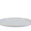 Platos<CASA Moon Plato Llano Blanco