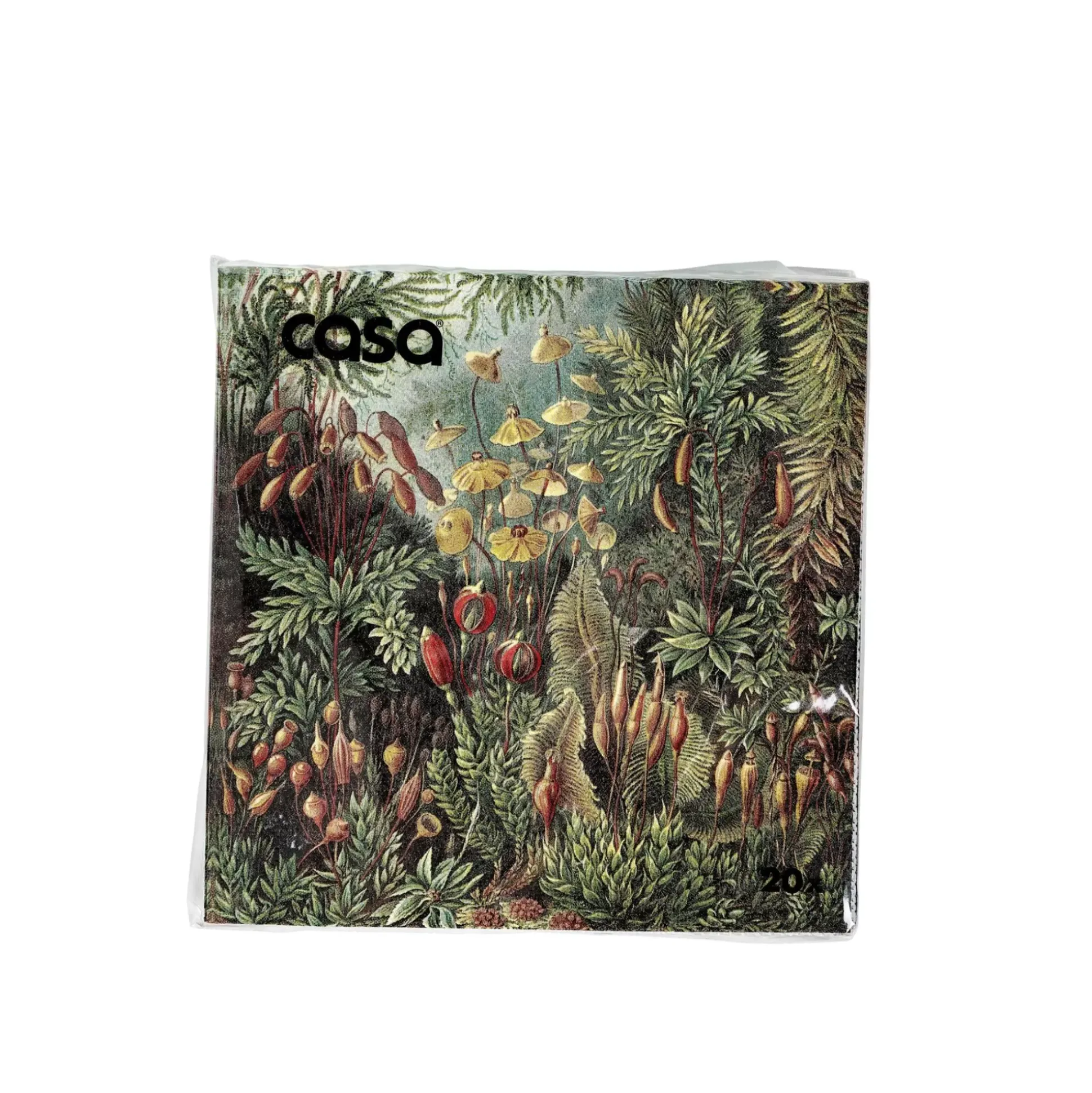 Servilletas<CASA Moss Paquete De 20 Servilletas Multicolor