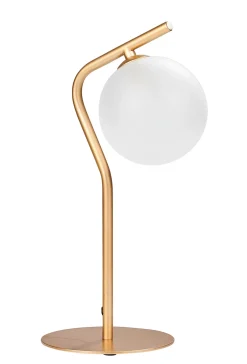 Lamparas De Mesa<CASA Muno Lampara De Mesa Dorado