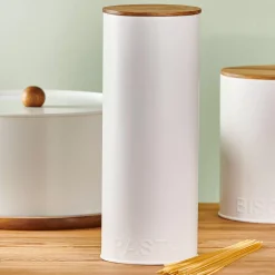 Taperes<CASA Nagini Fiambrera Para Pasta Blanco, Natural