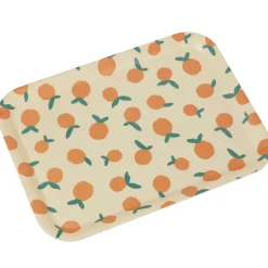 Bandejas<CASA Naranja Bandeja Blanco, Naranja