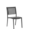 Sillas De Jardín<CASA Nathan Silla Apilable Negro