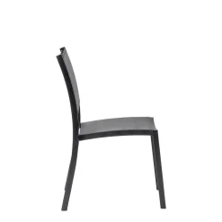 Sillas De Jardín<CASA Nathan Silla Apilable Negro