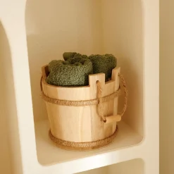 Accesorios De Bañera<CASA Natural Life Sauna Organizador Natural