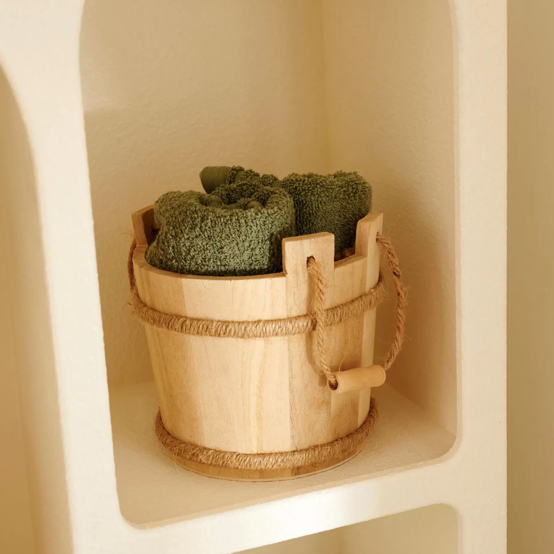Accesorios De Bañera<CASA Natural Life Sauna Organizador Natural