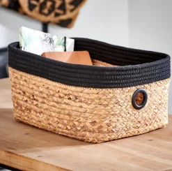 Cestas De Cajonera<CASA Naturel Cesta De Cajonera Negro, Natural
