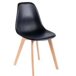 Sillas De Comedor<CASA New Mats Silla De Comedor Negro