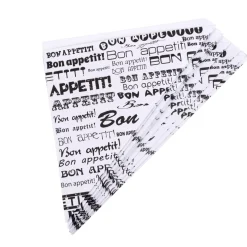 Aperitivo Y Tapas<CASA Njam Cucuruchos Juego De 10 Negro, Blanco