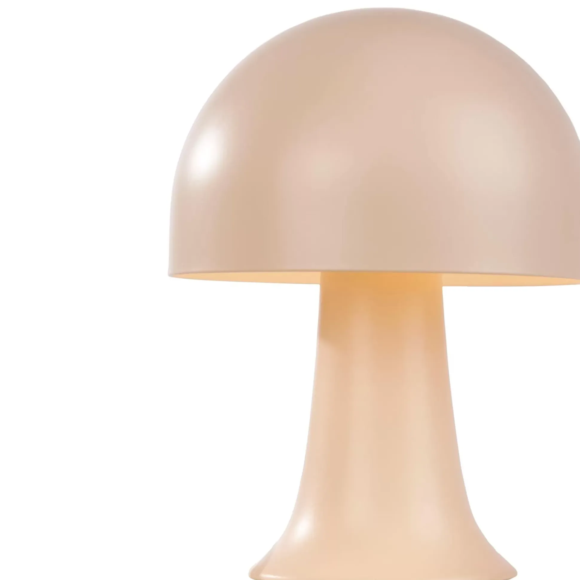 Lamparas De Mesa<CASA Noelies Lampara De Mesa Crema