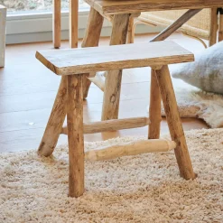 Taburetes<CASA Odilon Taburete Natural