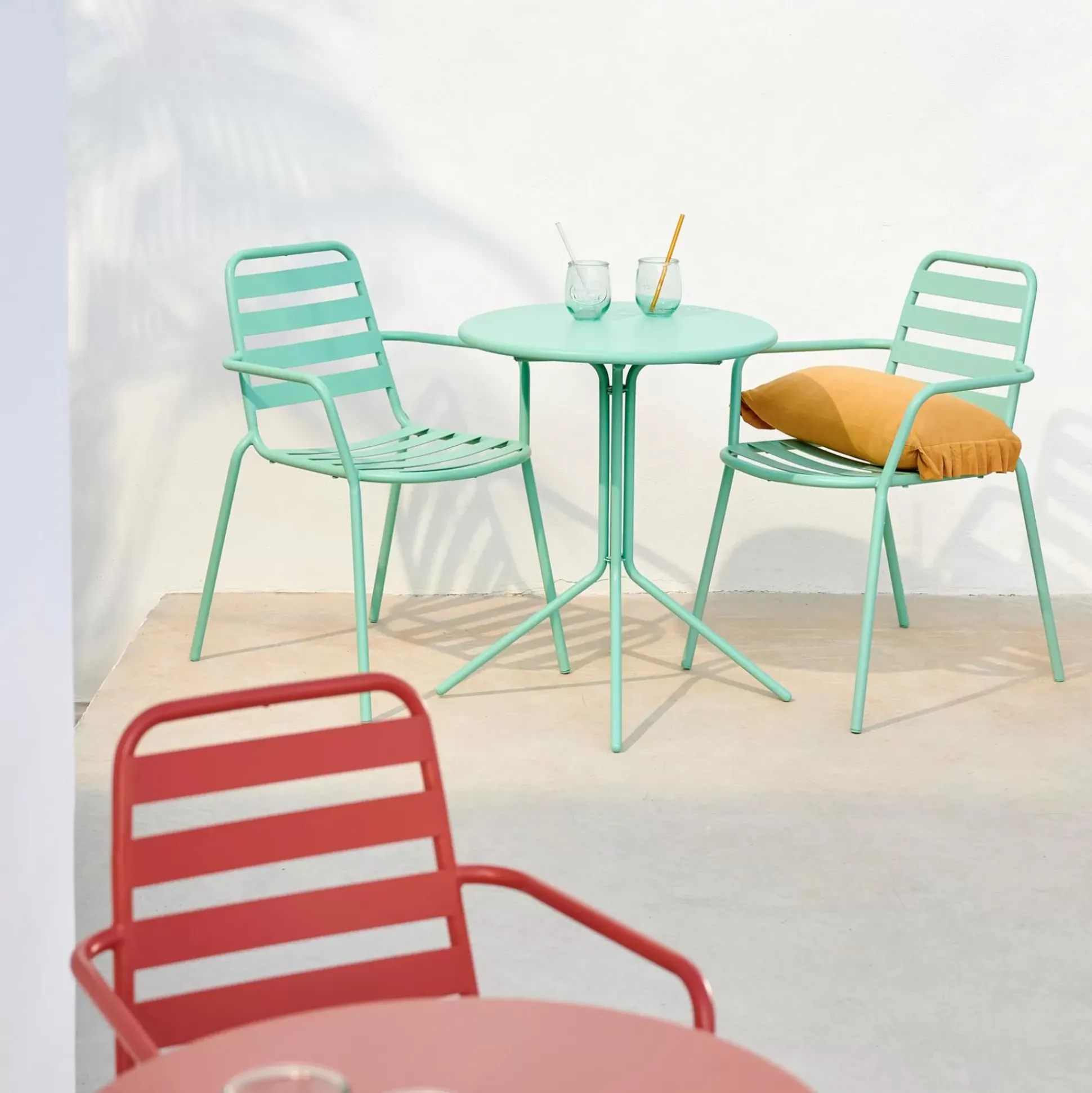 Mesas De Jardín<CASA Olav Mesa Bistro Aguamarina