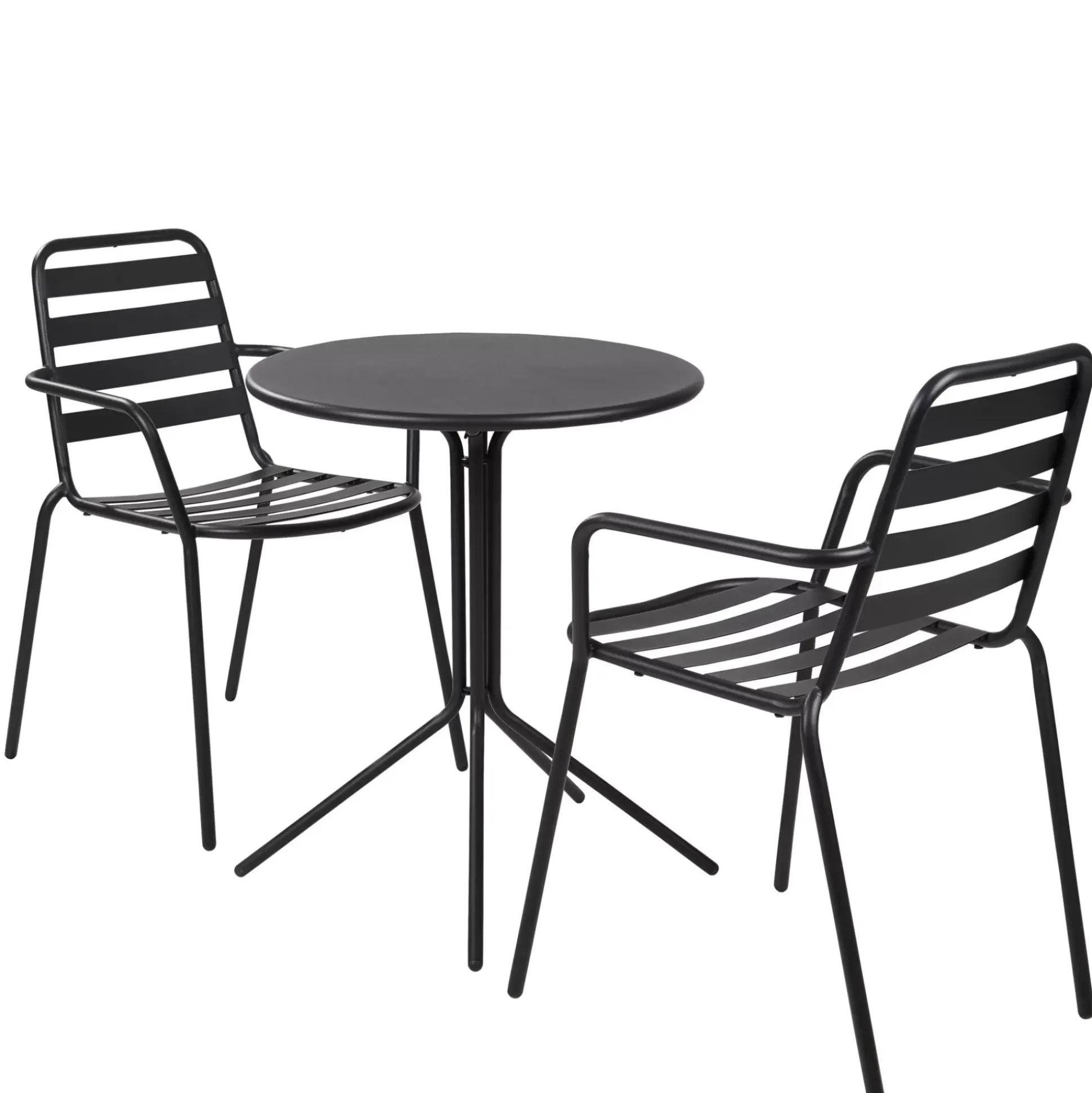 Mesas De Jardín<CASA Olav Mesa Bistro Negro