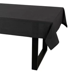 Manteles<CASA Organic Mantel Negro