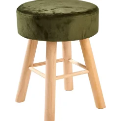 Taburetes<CASA Oscar Taburete Verde Oliva