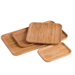 Fuentes Para Servir<CASA Panda Bandeja Natural