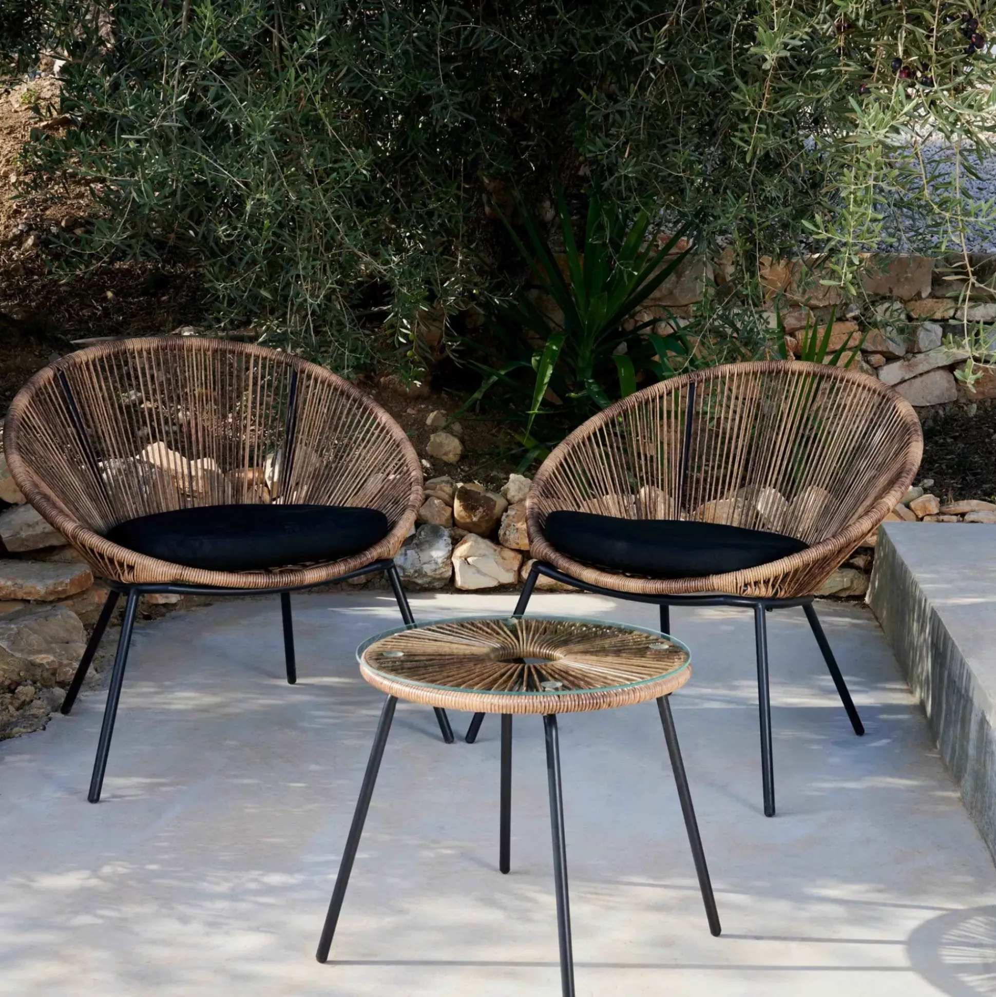 Conjuntos Lounge<CASA Papayo & Acapulco Conjunto Lounge Natural