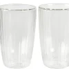 Vasos Para Té<CASA Pausa Vaso De Doble Pared Juego De 2 Transparente