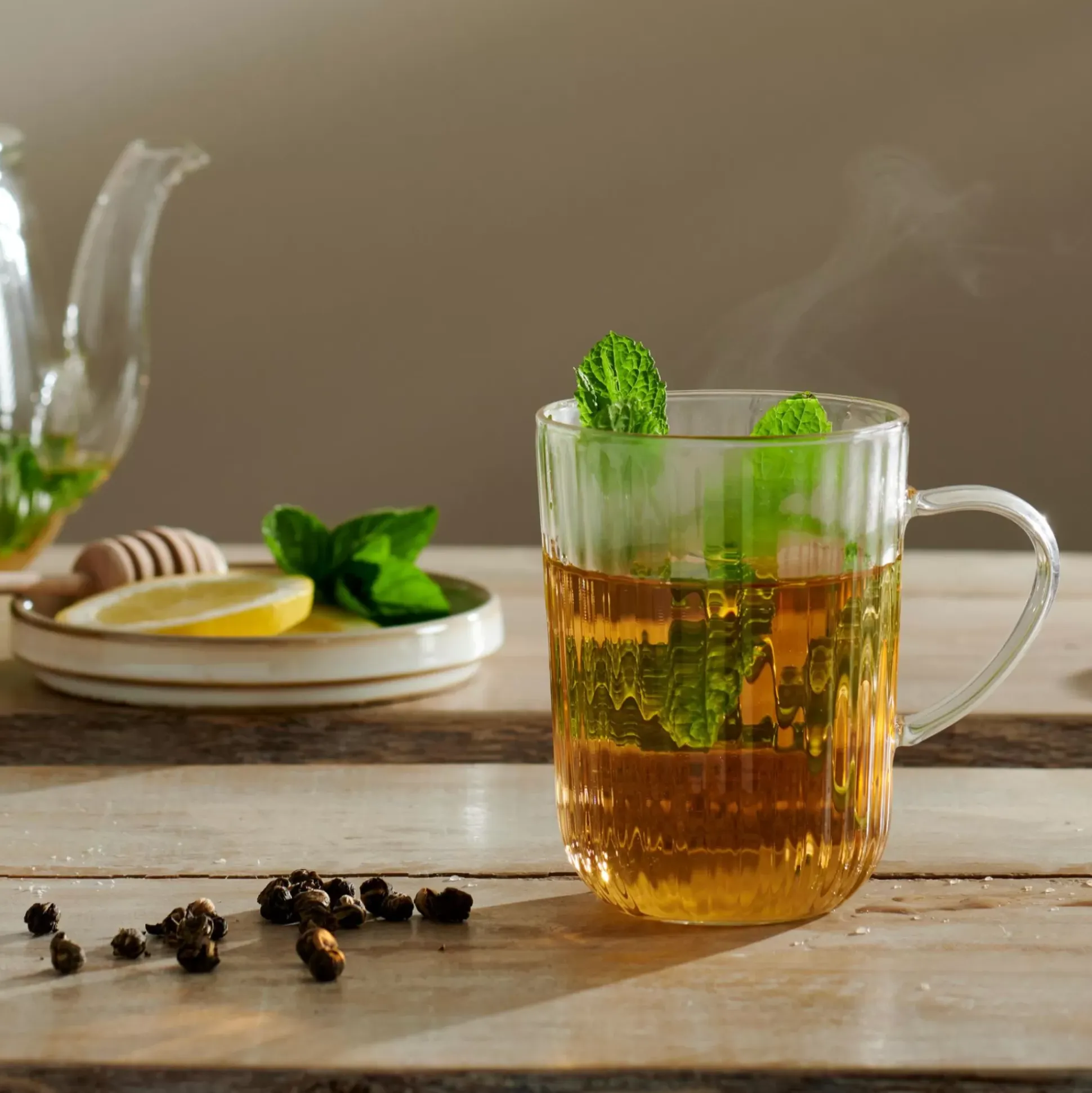 Vasos Para Té<CASA Pausa Vaso De Te Con Asa Transparente