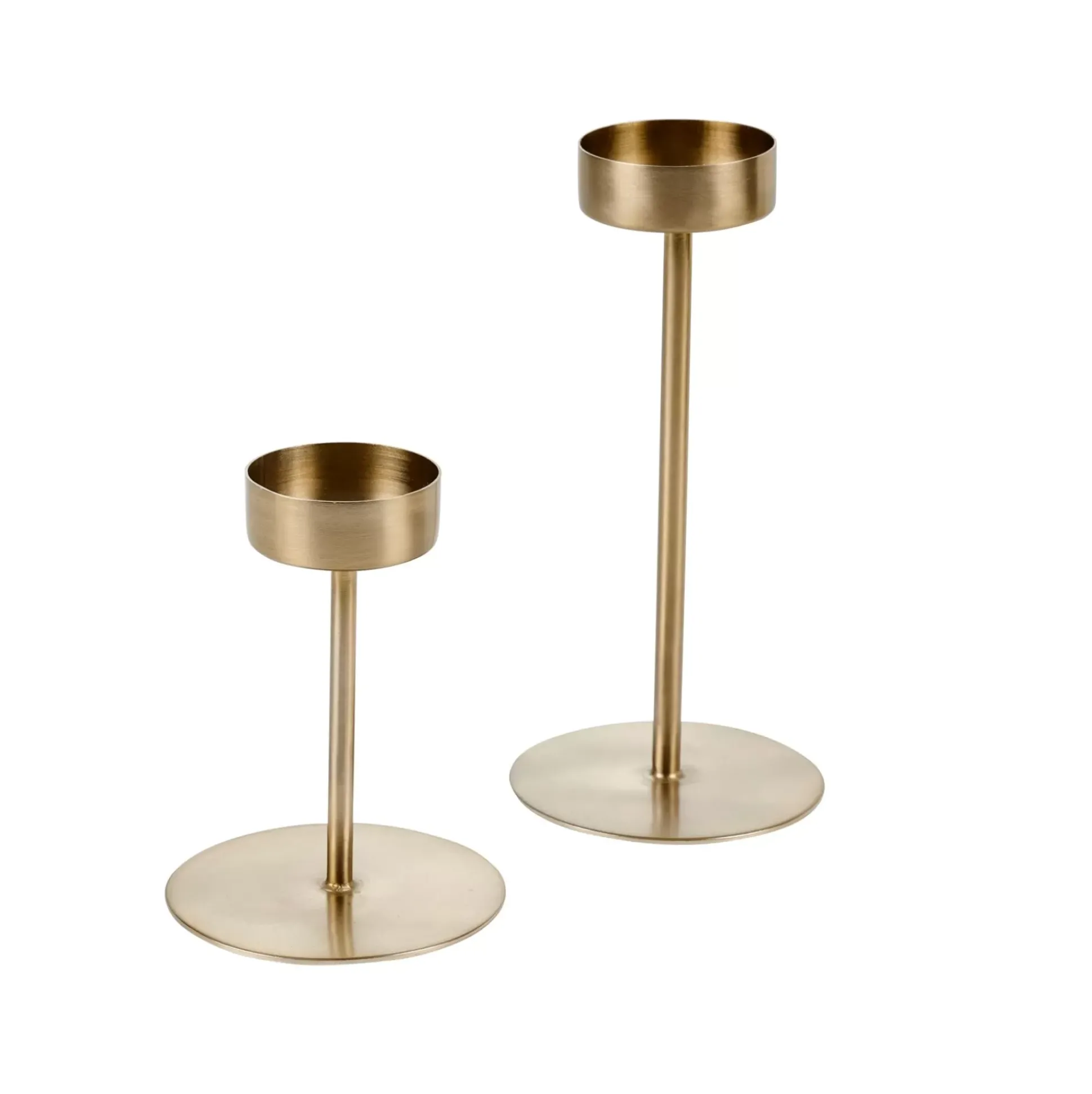 Soprortes Para Velitas<CASA Phantom Soporte Para Vela Pequena Oro Claro