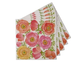 Servilletas<CASA Poppy Paquete De 20 Servilletas Rojo